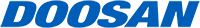 DOOSAN logo in blue text.