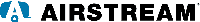 Logo of Airstream, a travel trailer manufacturer.