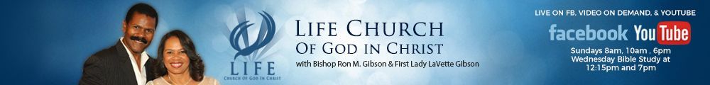With Bishop Ron M. Gibson & First Lady LaVette Gibson