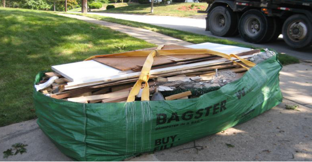 A before and after photo of a messy basement.