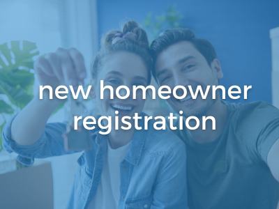 new homeowner registration
