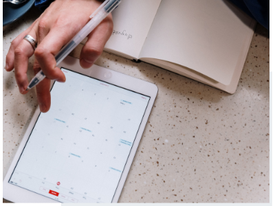 working in calendar