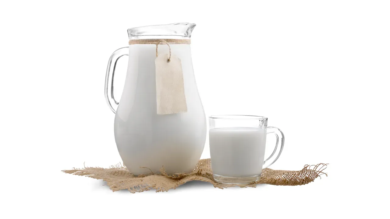 milk bottles