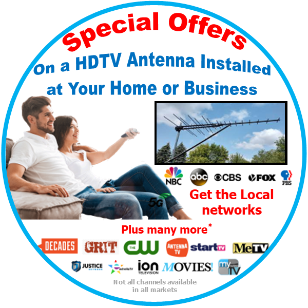 Sky Blue TV Antenna The Professional Installer's Choice