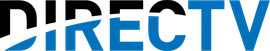 DIRECTV logo in black and blue against a white background.