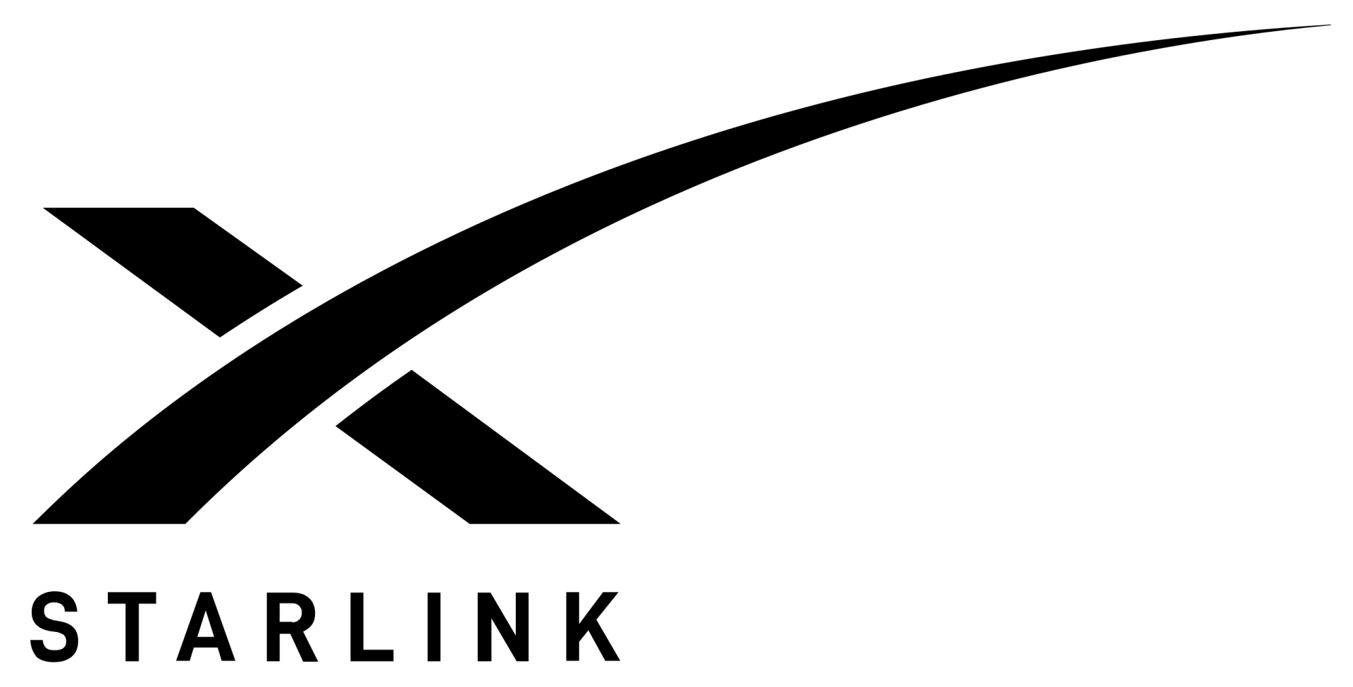 Starlink logo: stylized