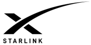 Starlink logo: stylized