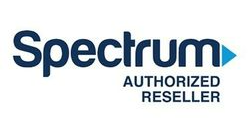 Spectrum Authorized Reseller logo: dark blue