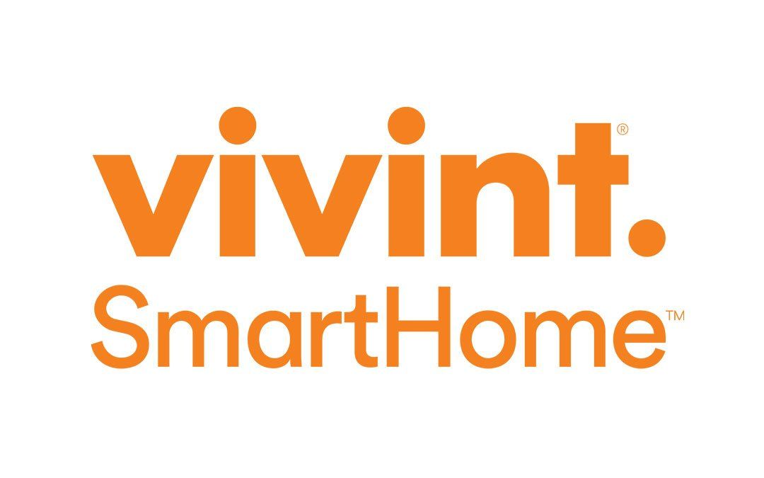 Vivint SmartHome logo in orange text on a white background.