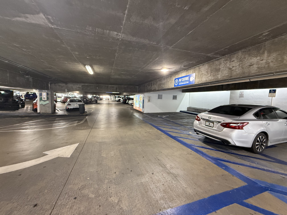 Bayside parking lot