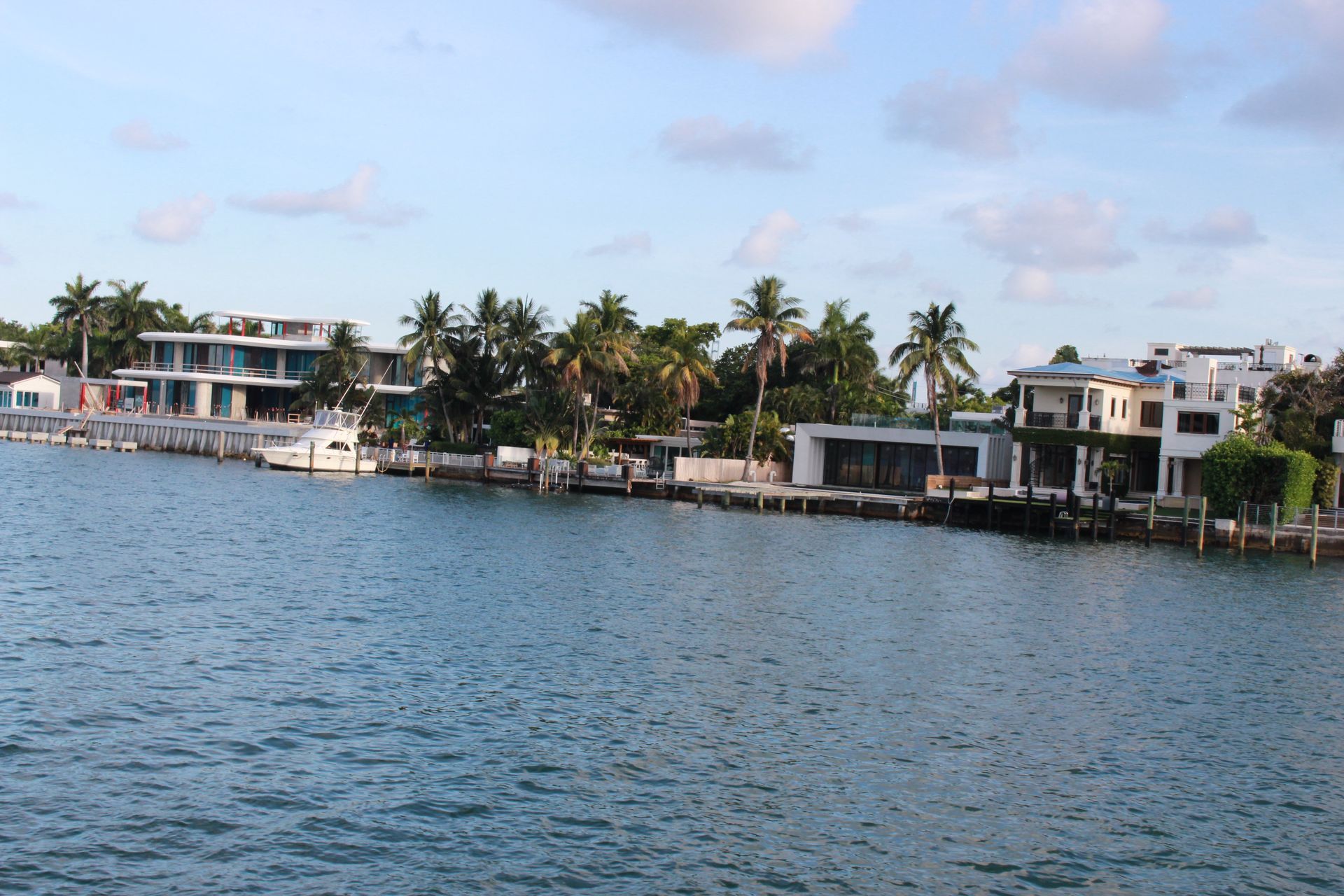 Celebrity Mansions on the Miami Sightseeing boat cruise