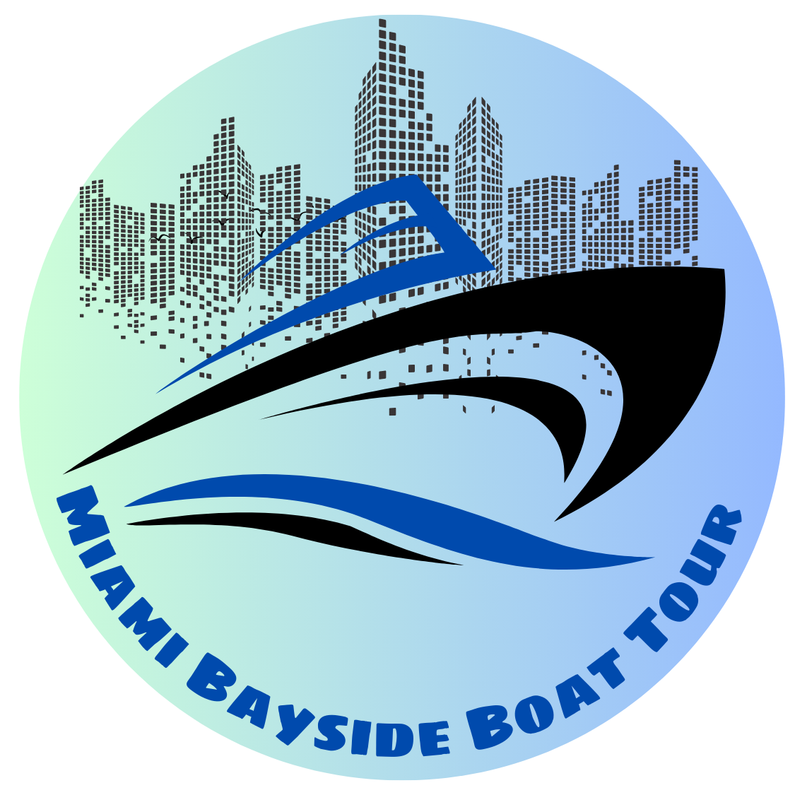 Miami Bayside Boat Tour Logo