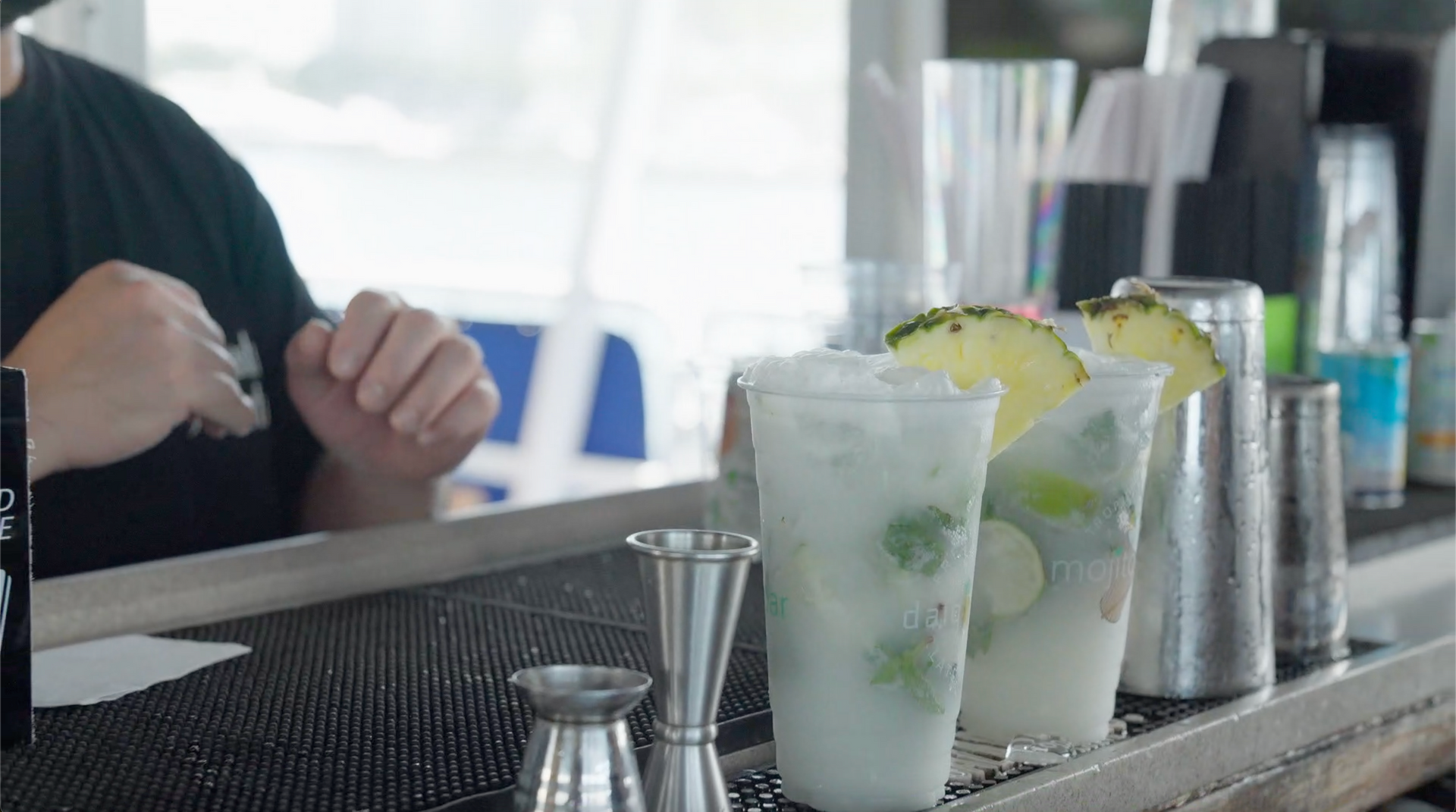 Miami Mojito Company onboard drinks made
