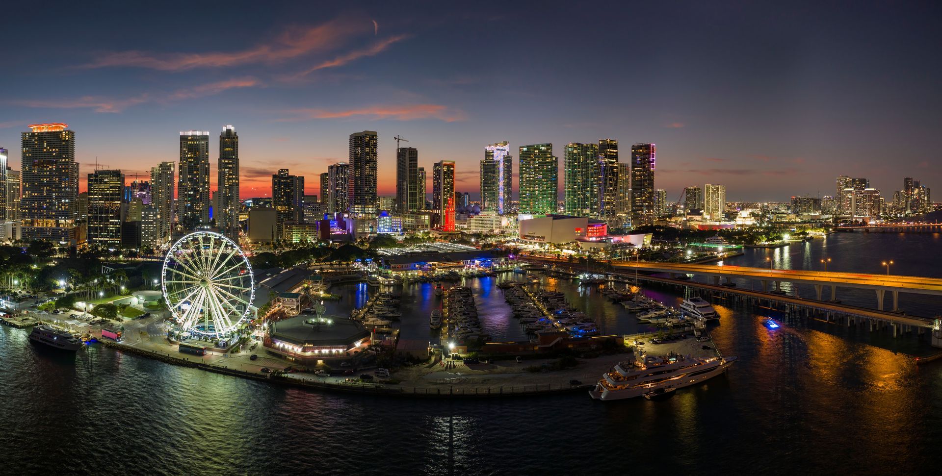 Get your Miami Tour Tickets today for the Miami Skyline