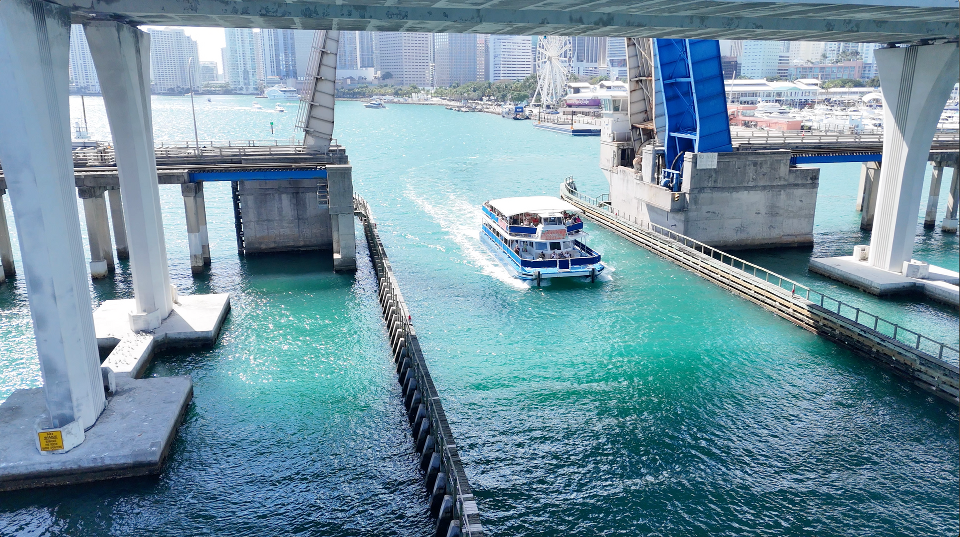Bayride Tours on Biscayne bay.