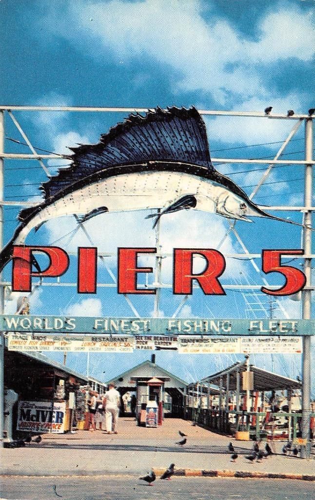 Pier 5 back in the days a fishing pier