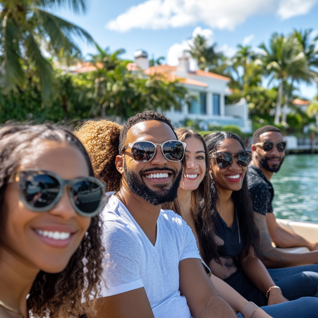 miami boat, tour guide