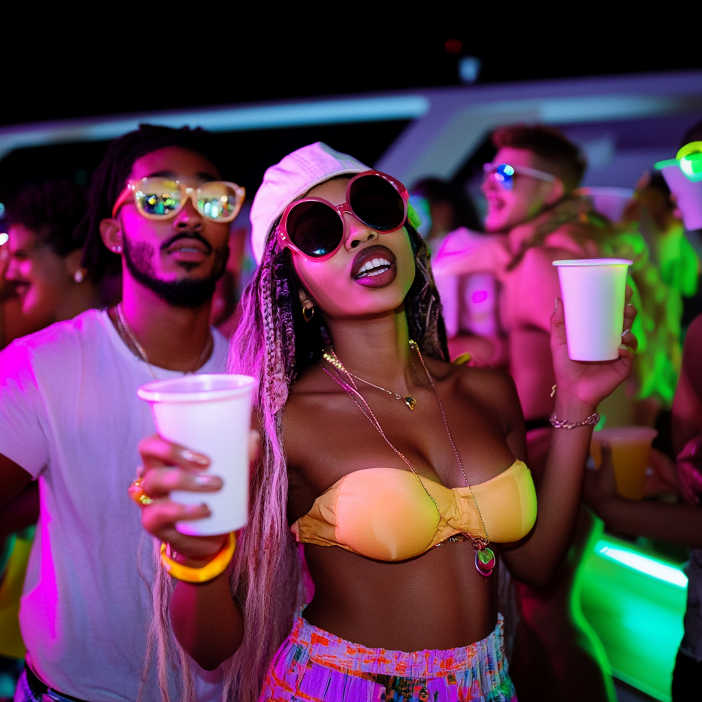 Miami party boat