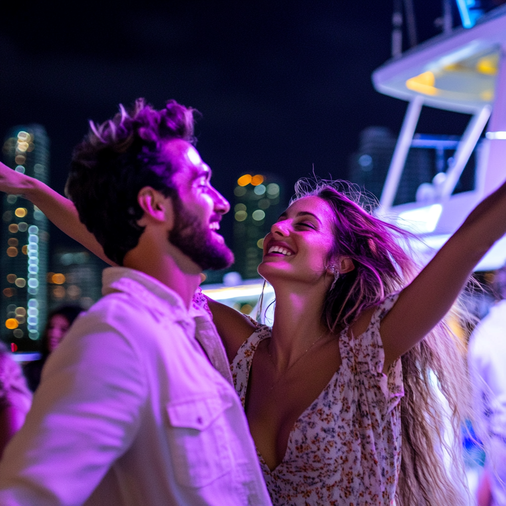 party boat booze cruise, beach party