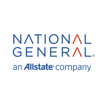 Nationwide General logo with blue and orange text, “an Allstate company” tagline