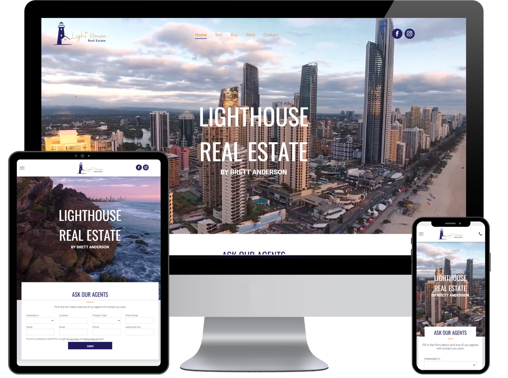 Real Estate Web Design gold coast 