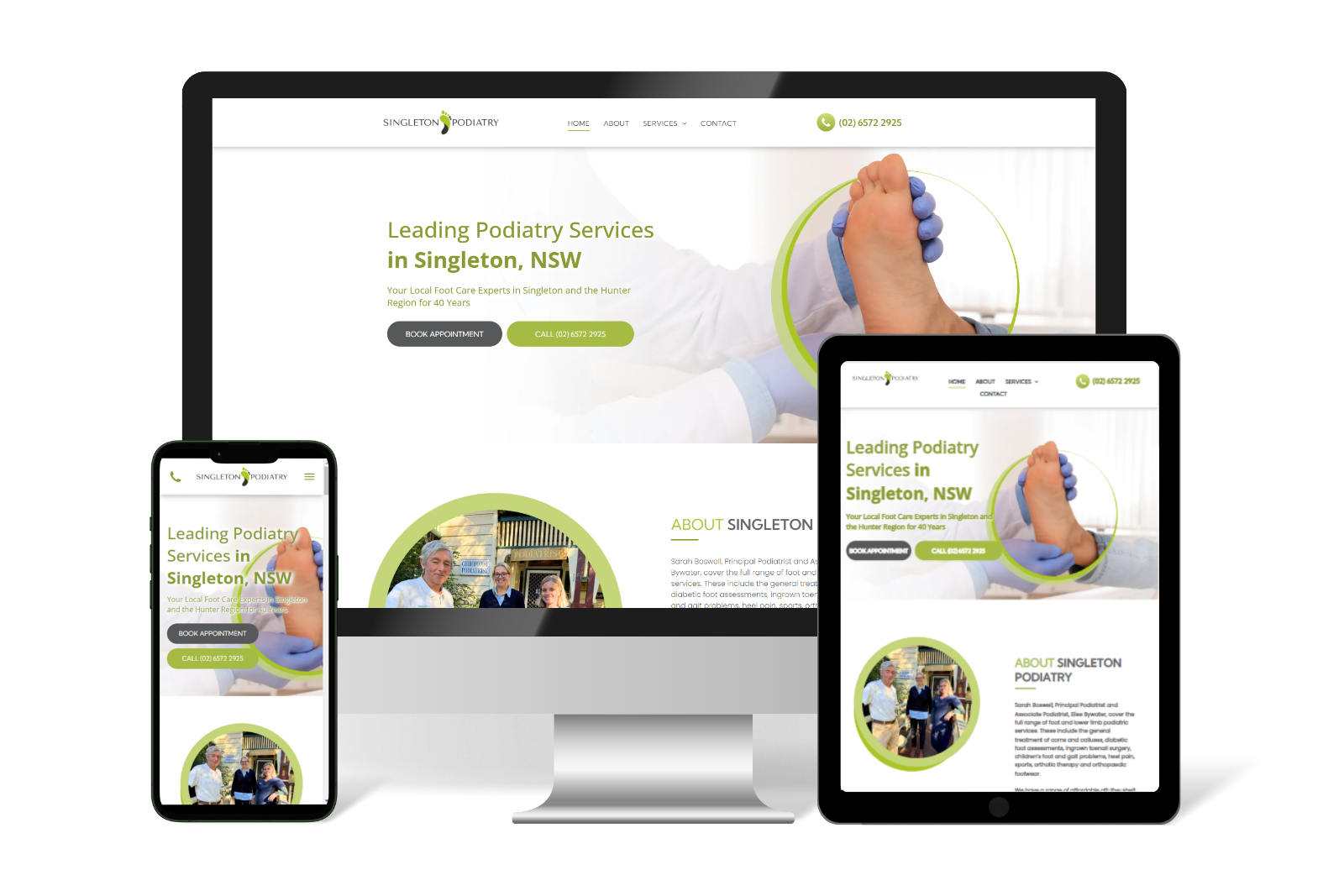 Podiatrist Website 