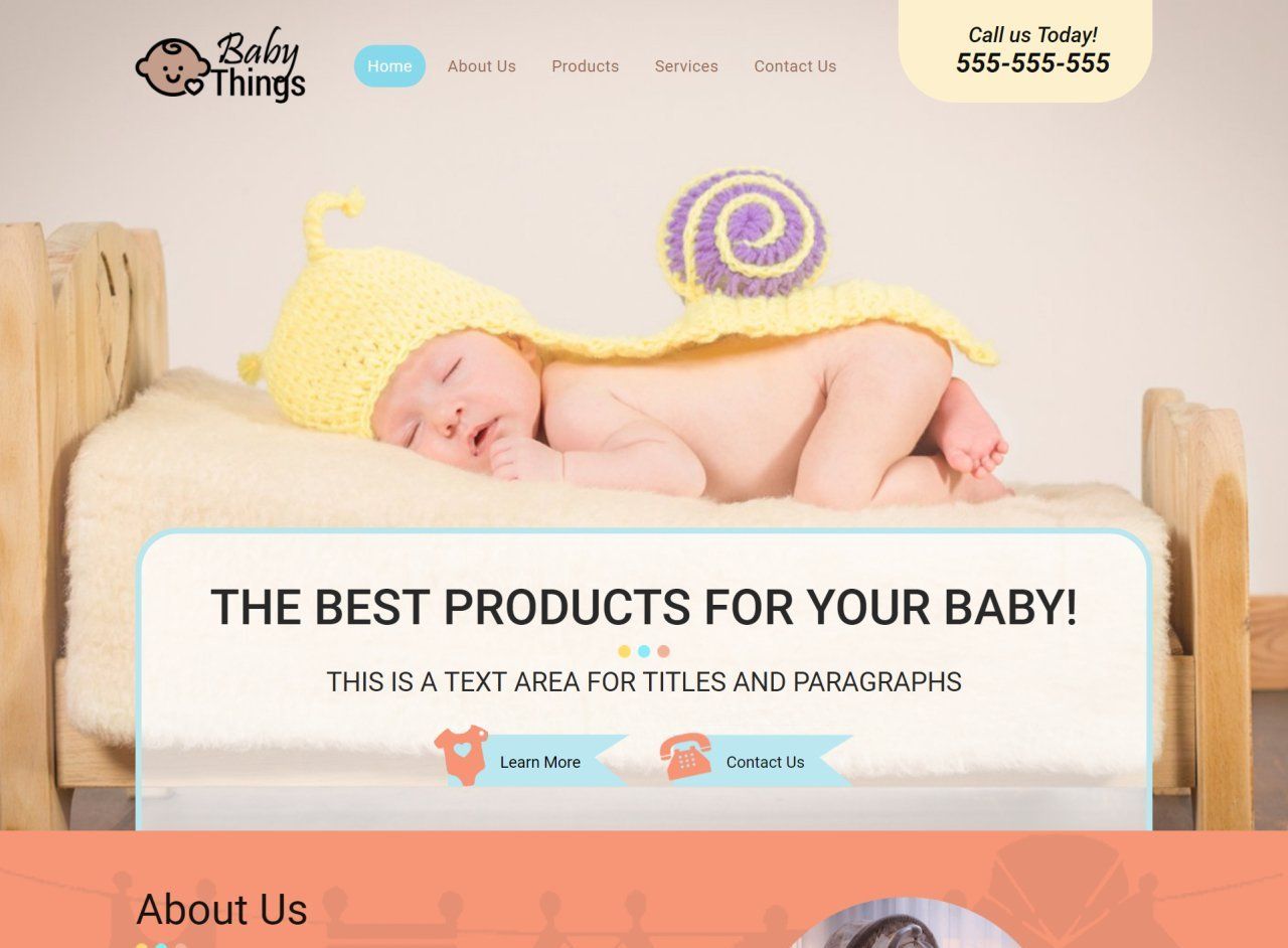 A baby in a yellow hat is sleeping on a bed.