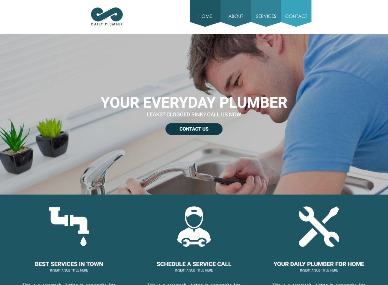 Plumbing websites