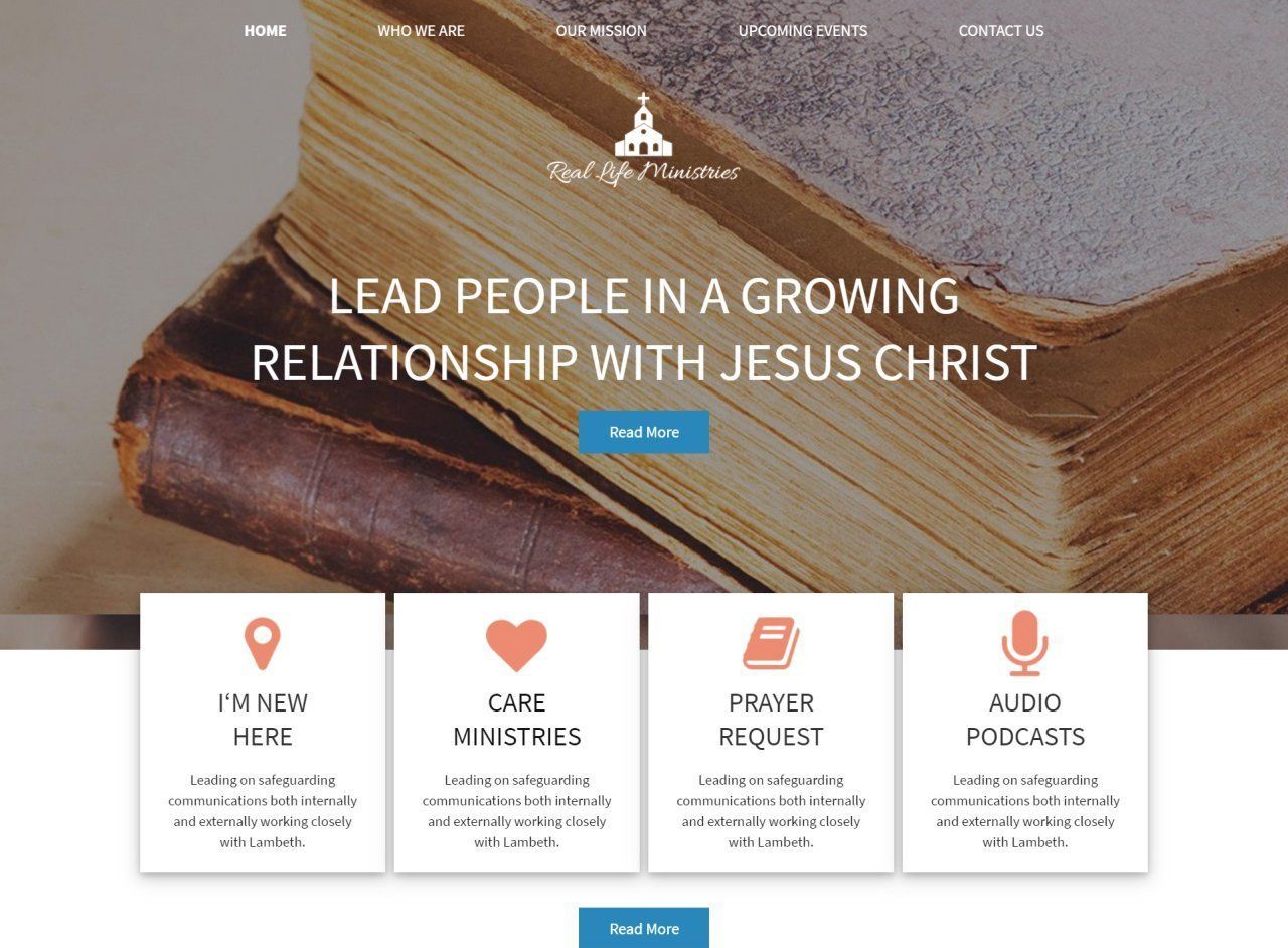religion theme website