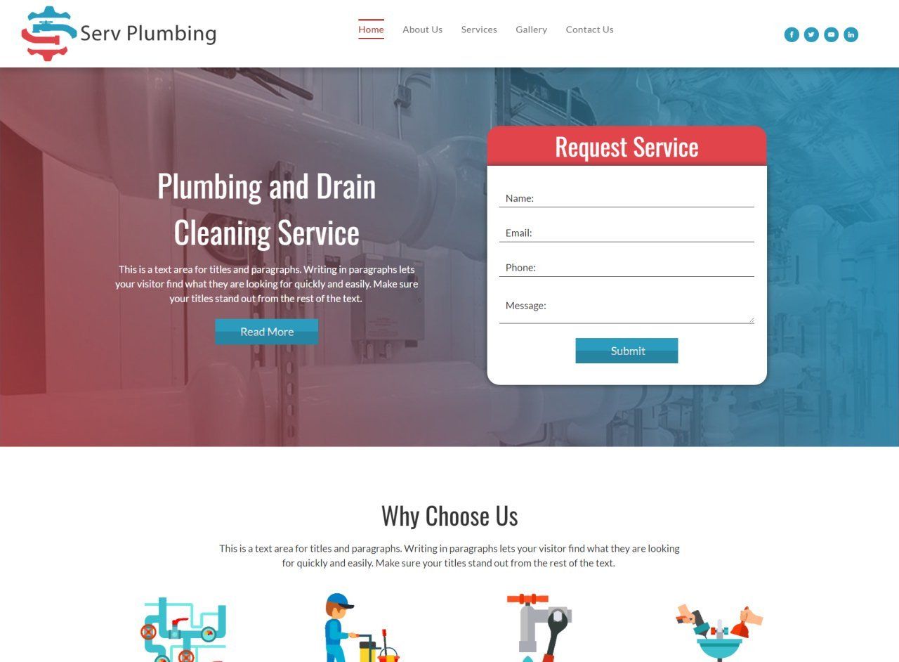 Plumbing websites