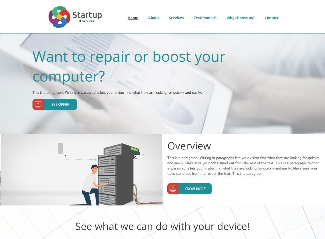 computer repair website