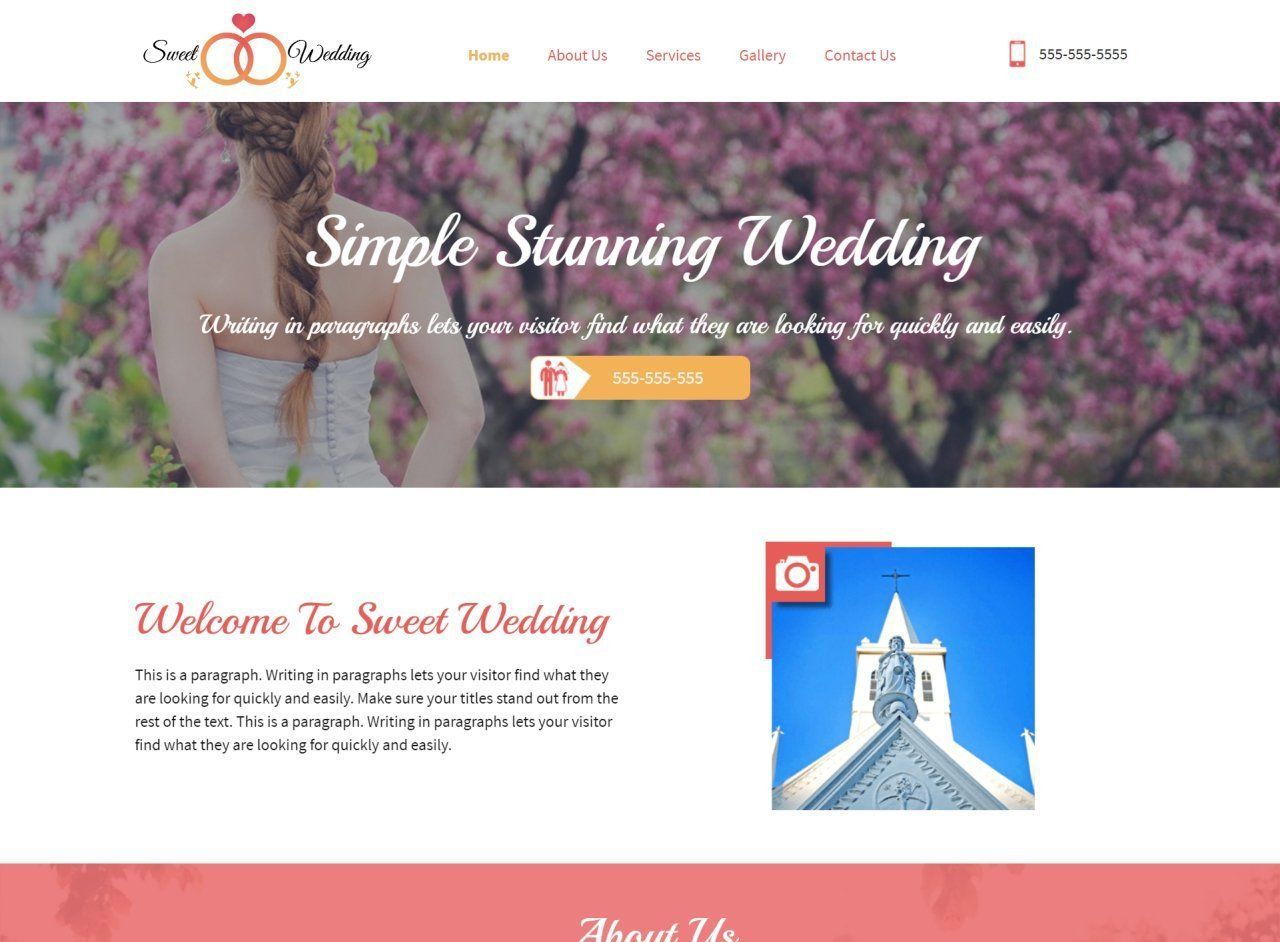 Wedding Website Design Themes by Search Marketing Specialists