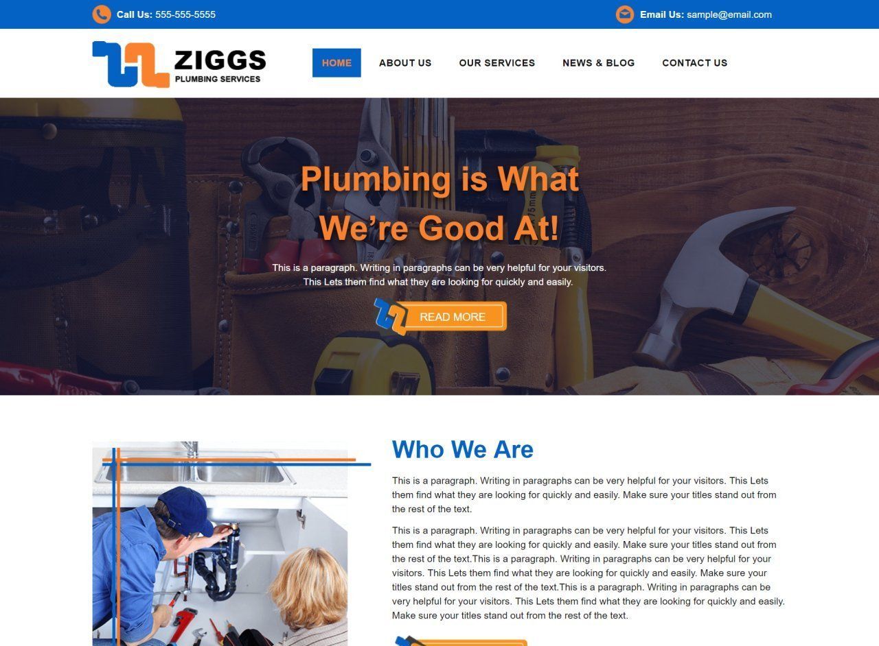 Plumbing websites