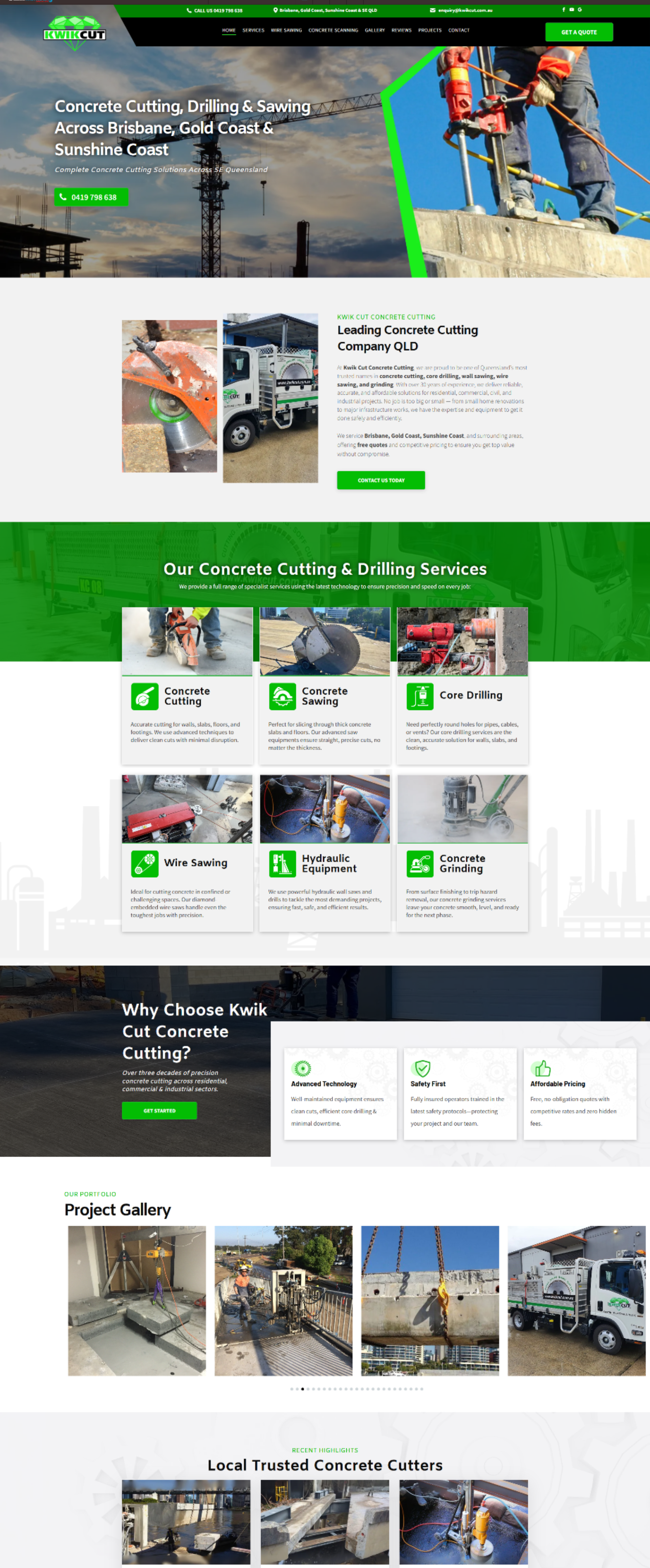 construcion website designer builder