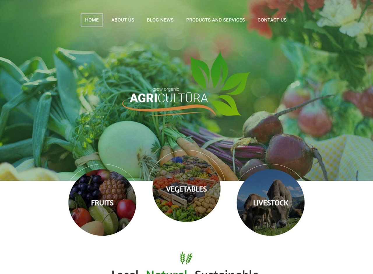 Nature Theme Websites