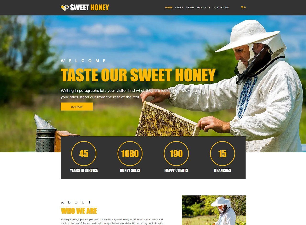 A beekeeper is holding a honeycomb in a field.