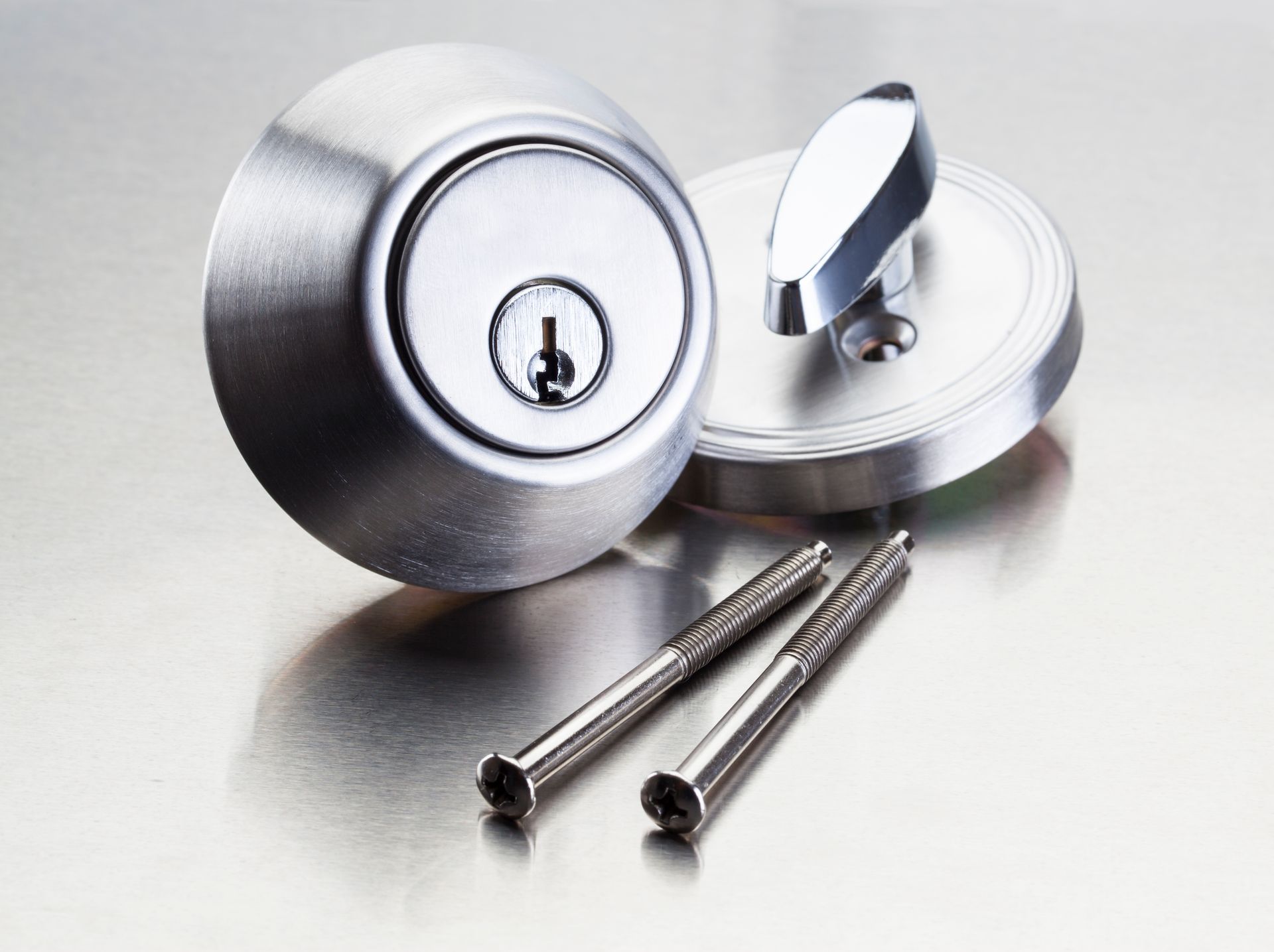 Deadbolt lock installed by A-A Lock & Alarm Inc. for emergency locksmith service in Santa Clara, CA