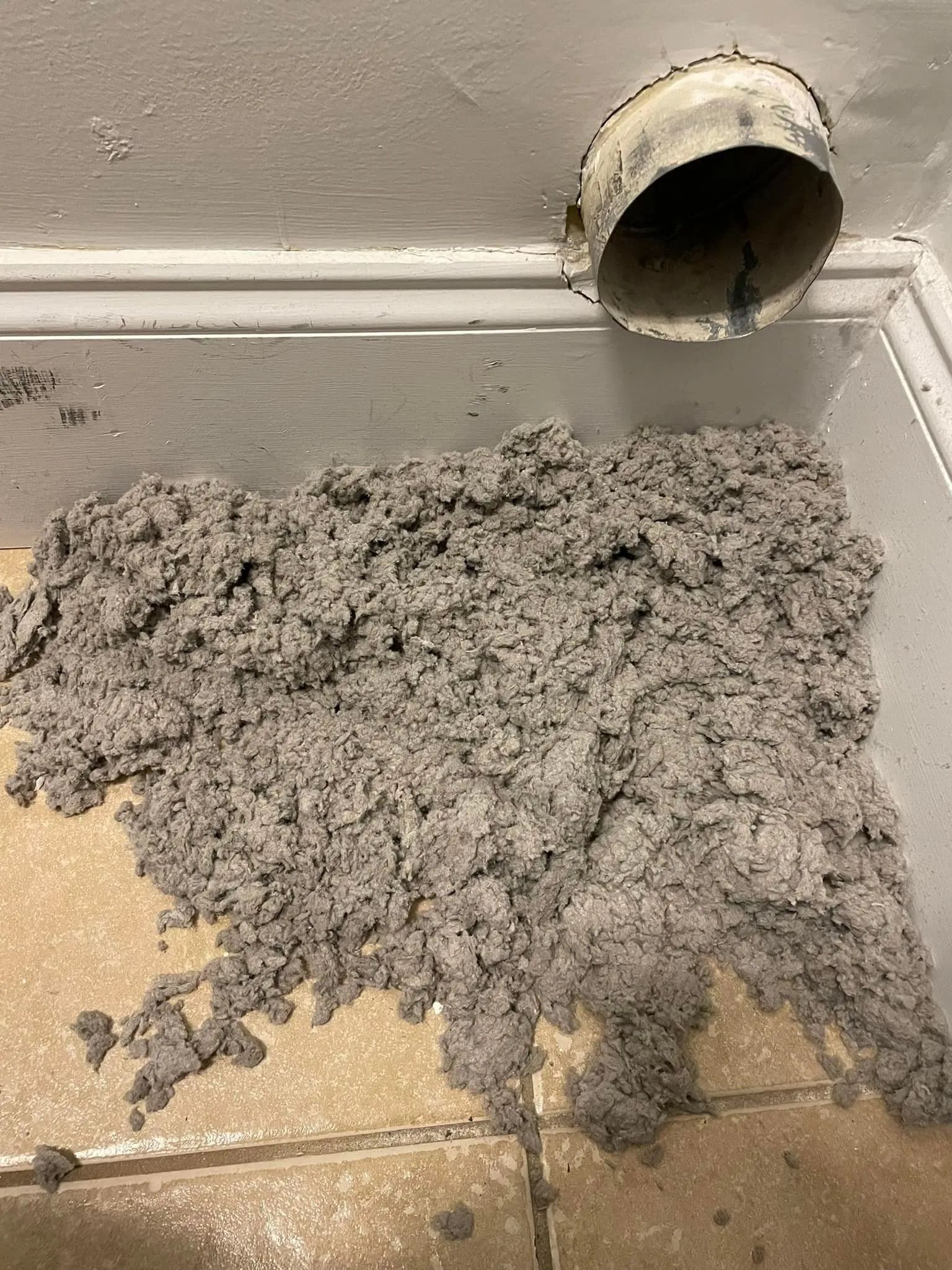 Clogged Dryer Vent in Trussville, AL
