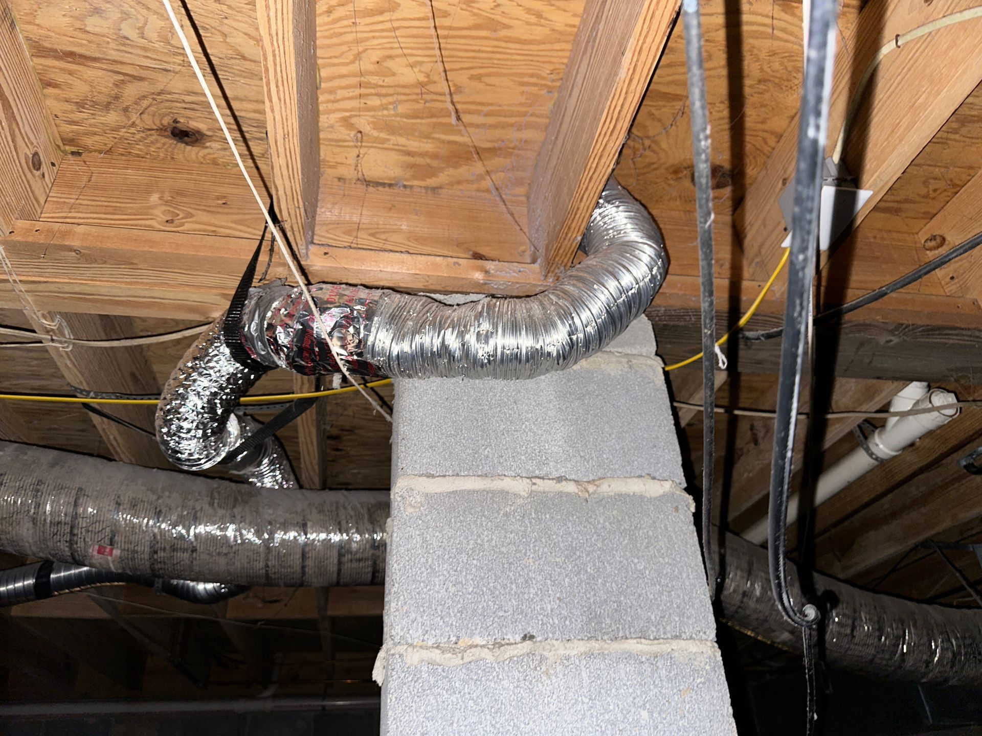 flex dryer vent exit pipe