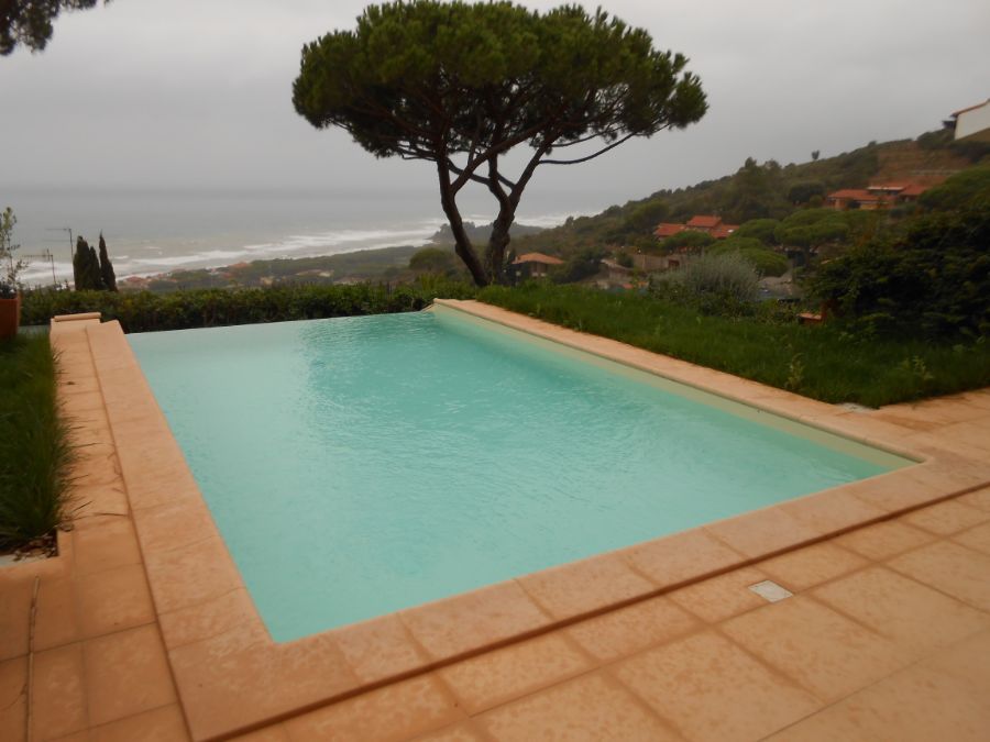 Piscina con vista