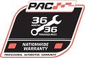 PAC 36/36 Nationally Limited Warranty Logo | Asian Imports Auto Repair