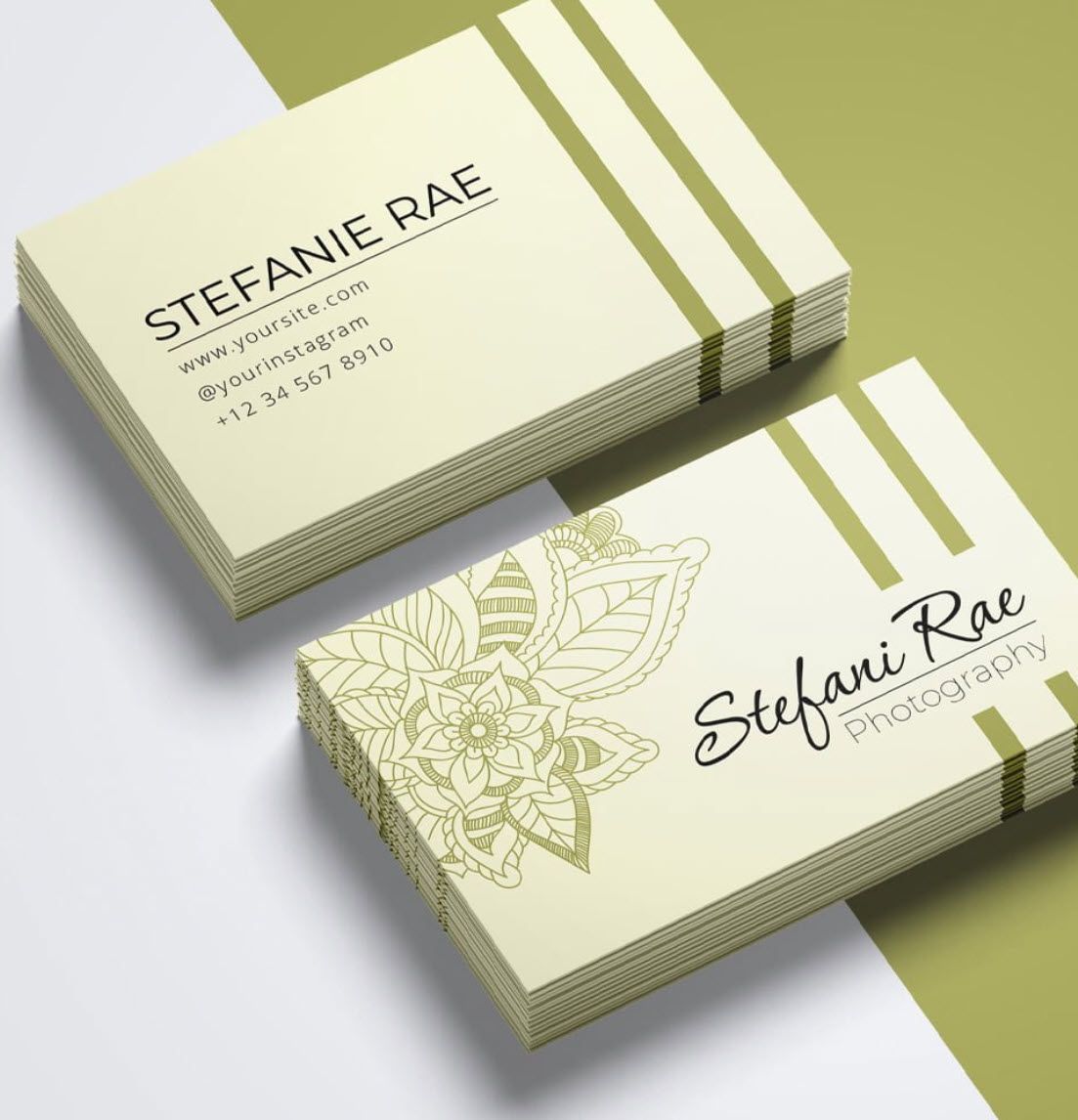 Business Card example