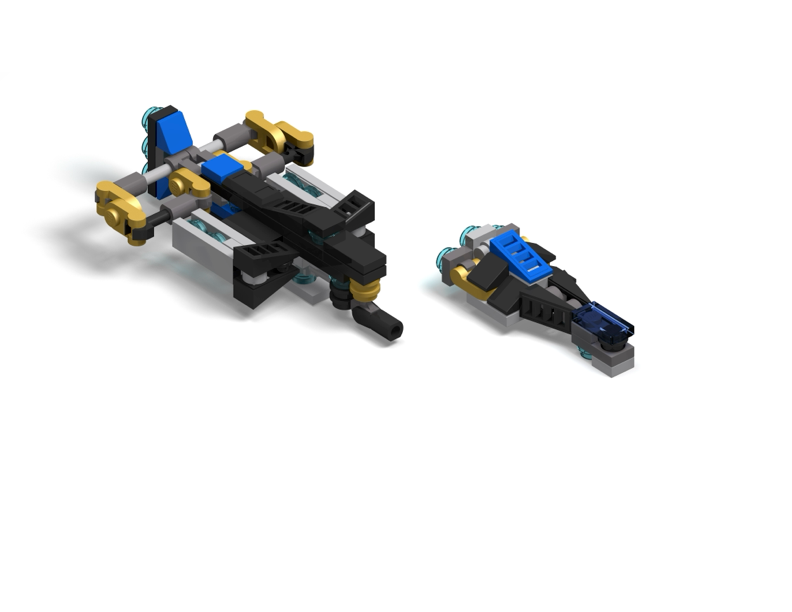 Starship and Corvette