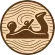Una pialla di legno su una superficie di legno, che indica la lavorazione del legno.