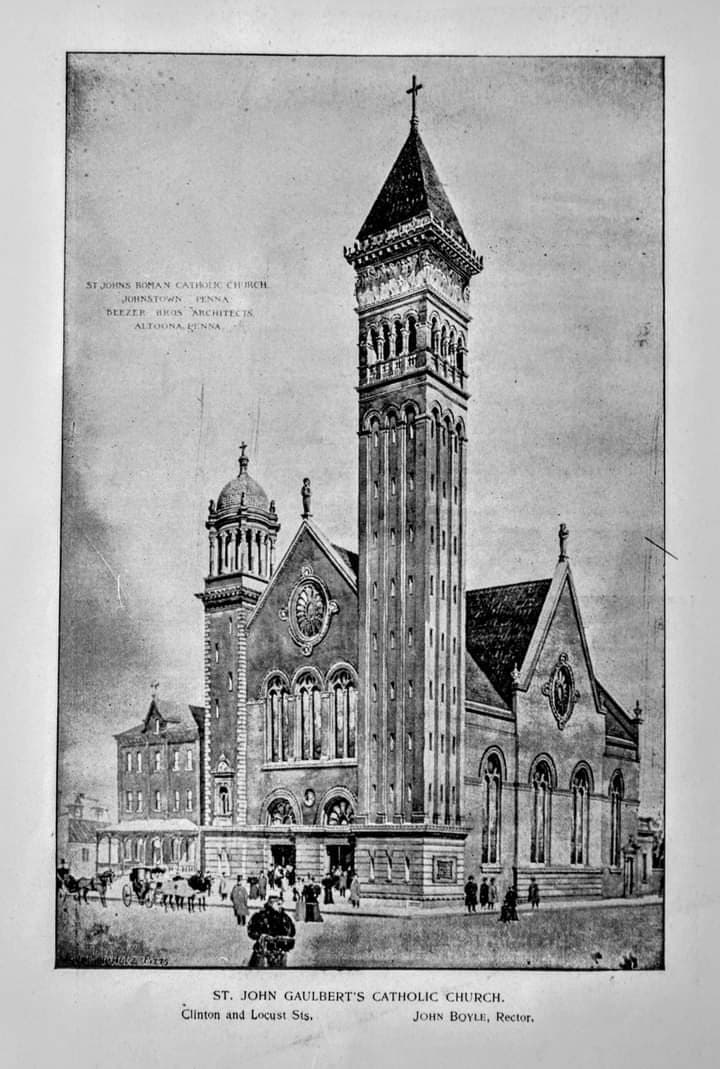 St John Gualbert Cathedral historic building Johnstown PA