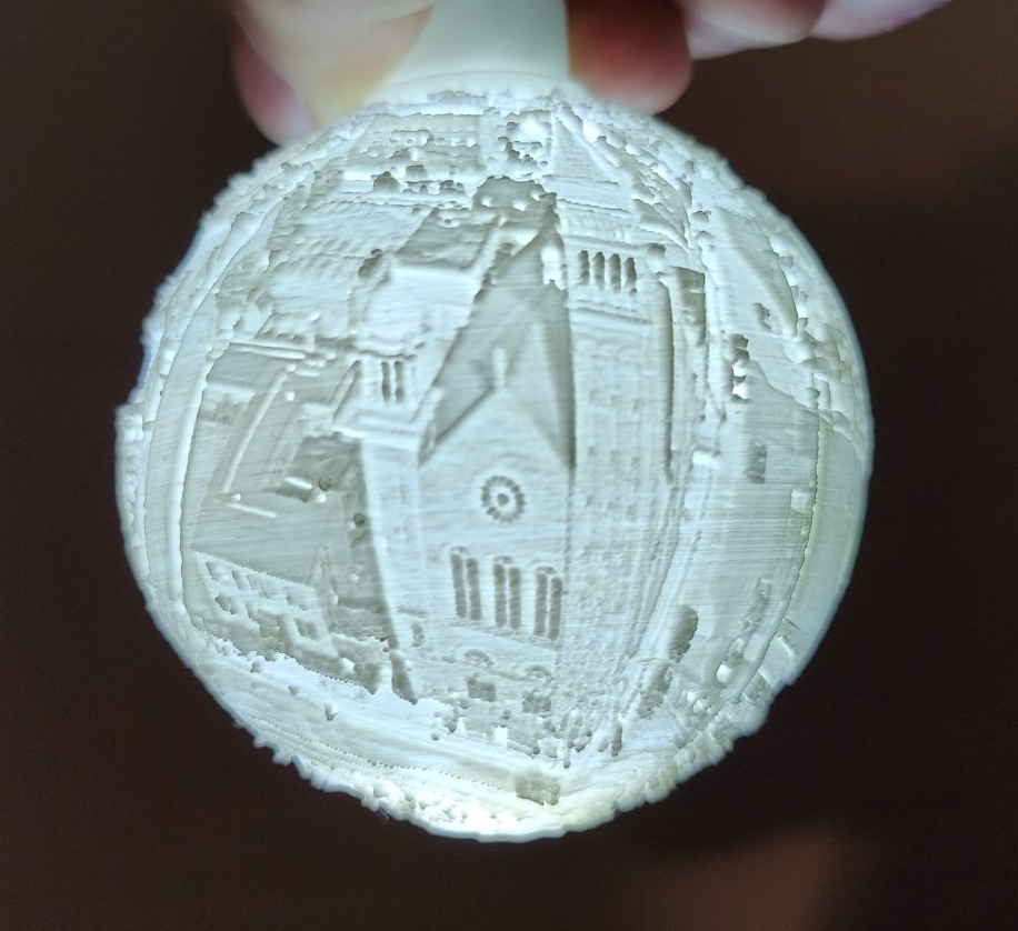 Father Matt's Christmas Ornament featuring St. John Gualbert cathedral