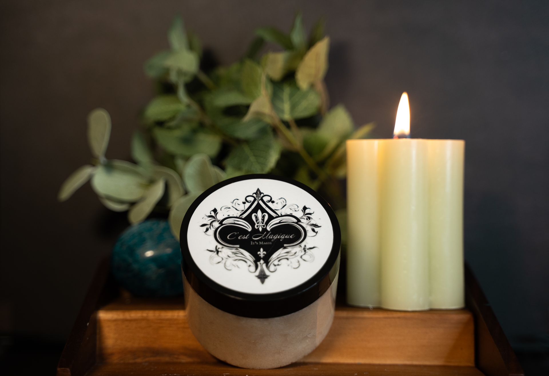Eucalyptus and Mint Sugar Scrub