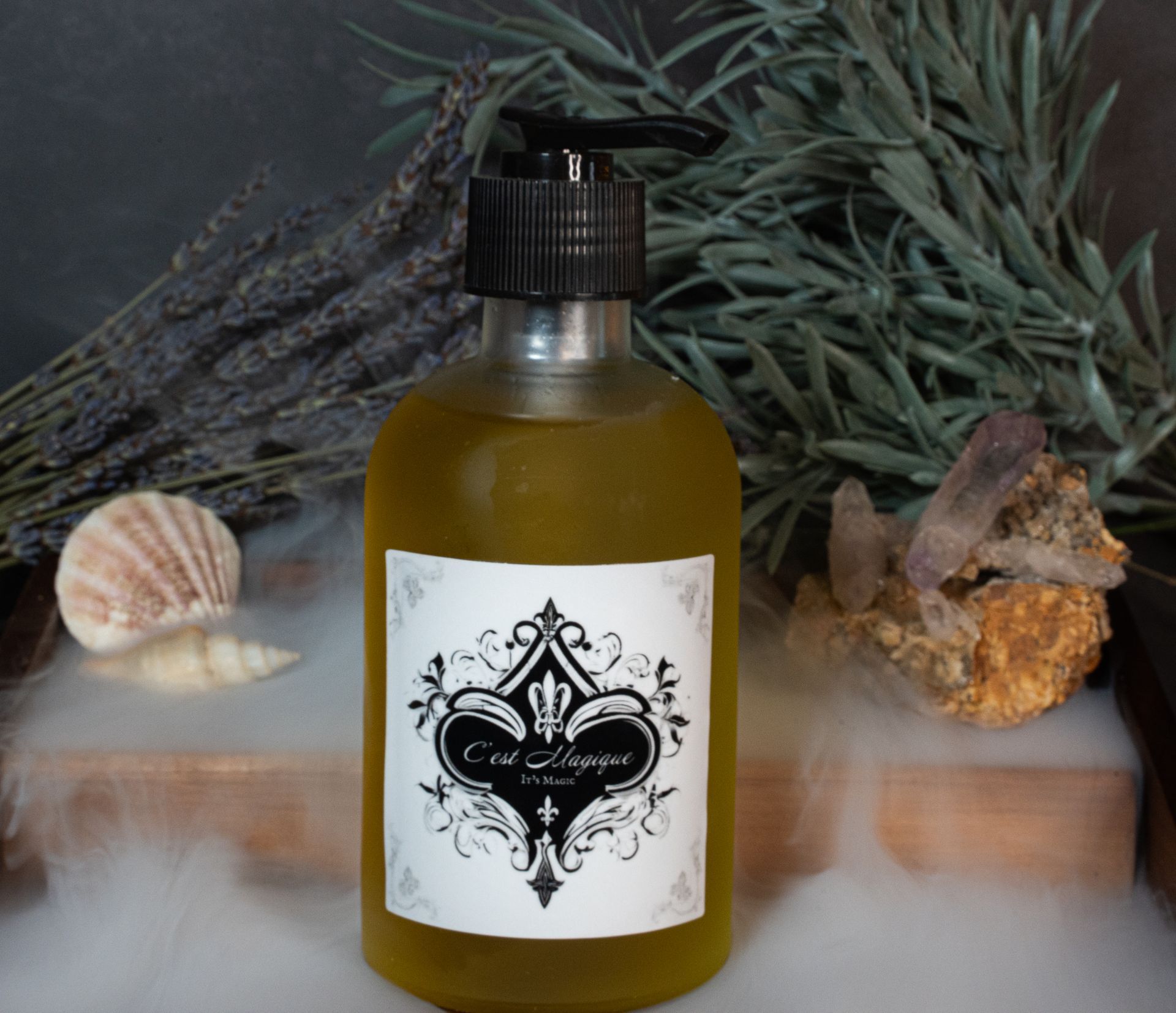 Lavender and Rosemary  After Shower Oil
