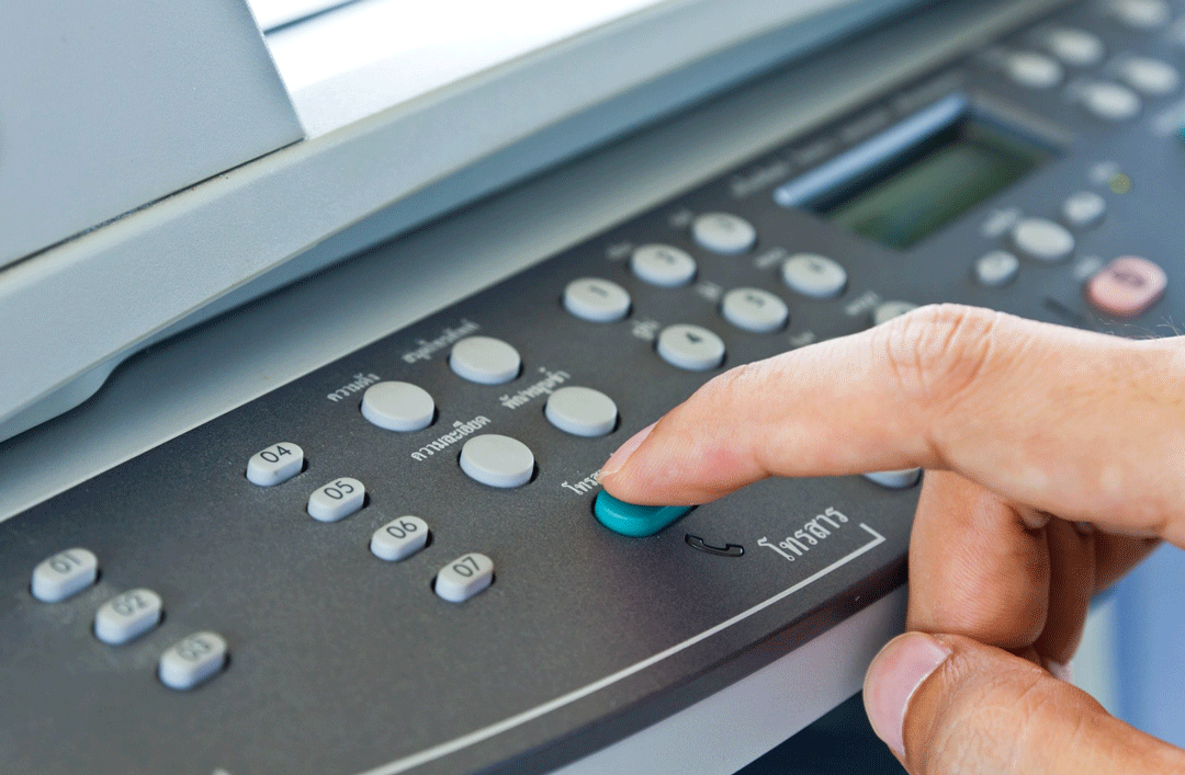 Hand Clicking Button | Hurst, TX | Debbie’s Copy Shop
