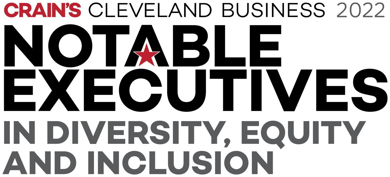 Crain's Cleveland Business 2022 Notable Executives in DEI award logo.